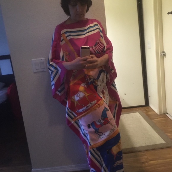 Summer caftan one size - Picture 4 of 6